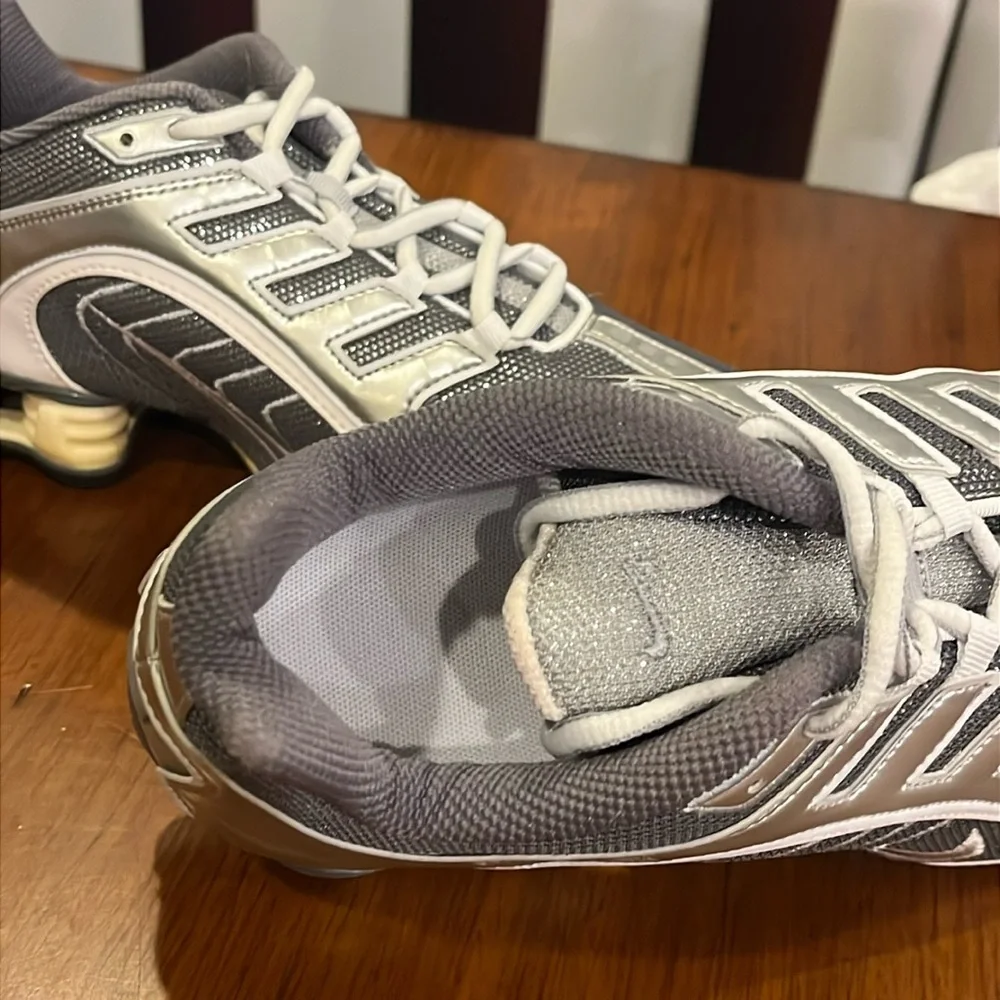 Nike Shox Navina Premium Shoes Sneakers Sparkle New 337775 001 Women’s Size 10